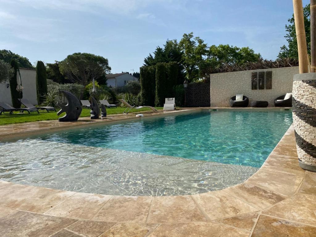 Mas Beau Soleil & Spa Cottages De Charme Avec Jacuzzi&Jardin Prives Saint-Remy-de-Provence Bagian luar foto