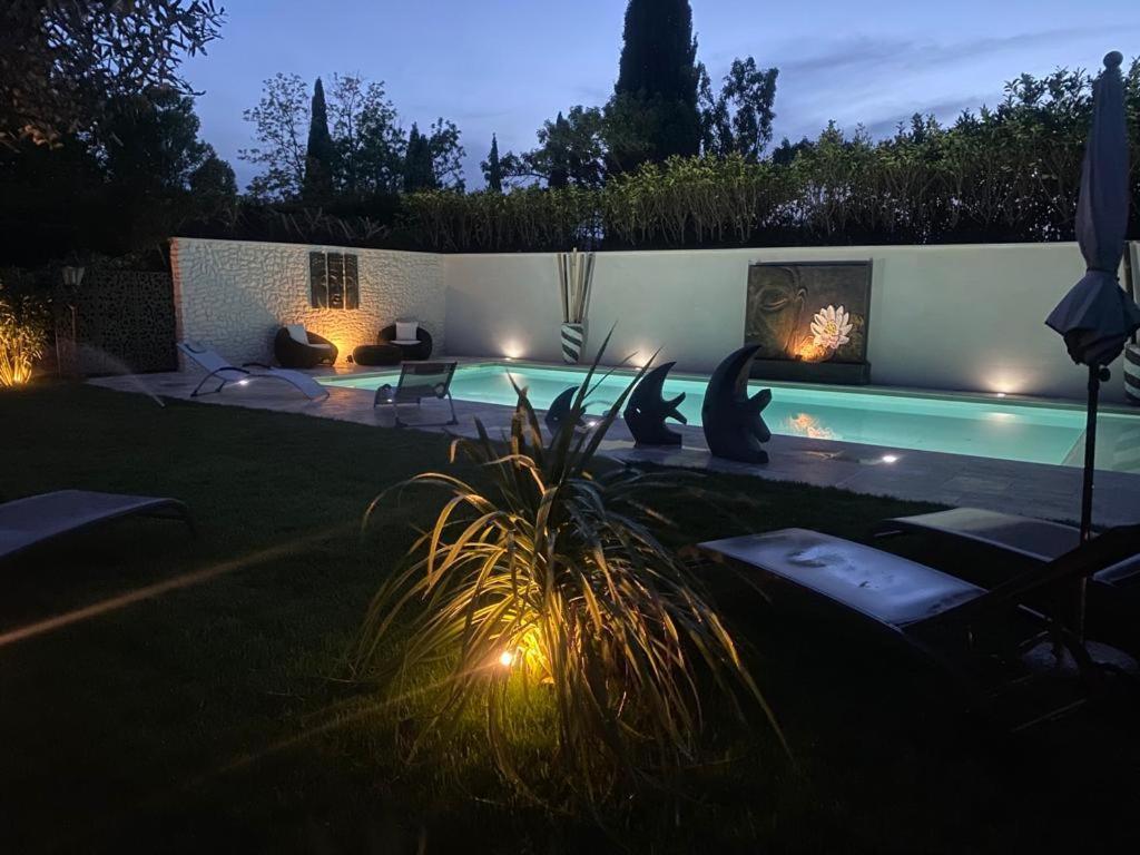Mas Beau Soleil & Spa Cottages De Charme Avec Jacuzzi&Jardin Prives Saint-Remy-de-Provence Bagian luar foto