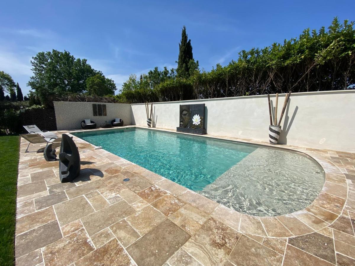 Mas Beau Soleil & Spa Cottages De Charme Avec Jacuzzi&Jardin Prives Saint-Remy-de-Provence Bagian luar foto